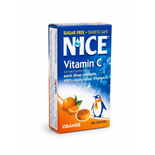N'ICE Sugar Free Orange Vitamin C Lozenges